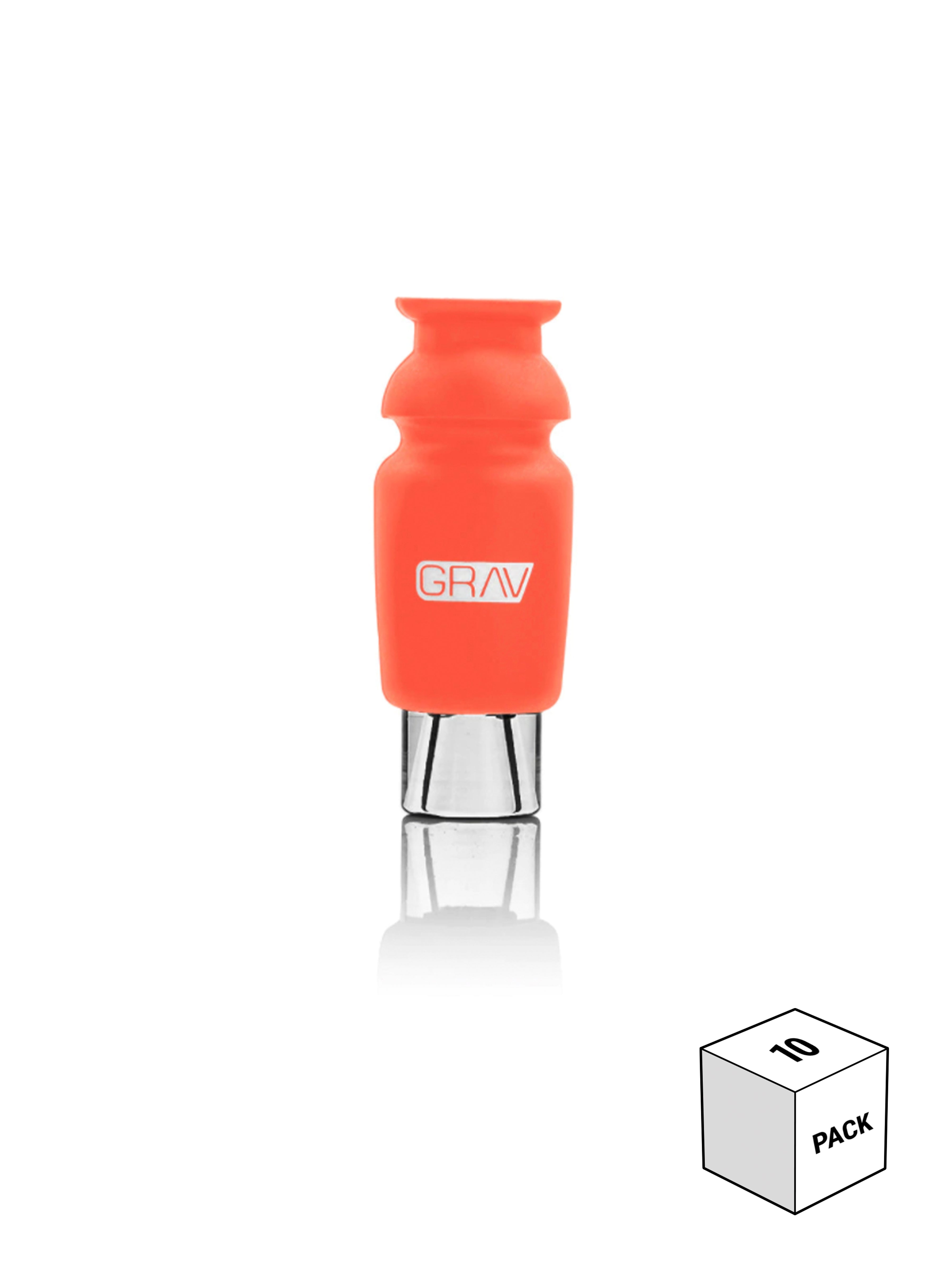 GRAV® Silicone-Capped Glass Crutch 10packs - Discreet Smoker