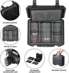 INFINITKIN Smell Proof Box Large Airtight Storage Box with Lock
