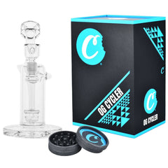 Cookies Recycler Glass Water Pipe - 8.75" / 14mm F - Discreet Smoker