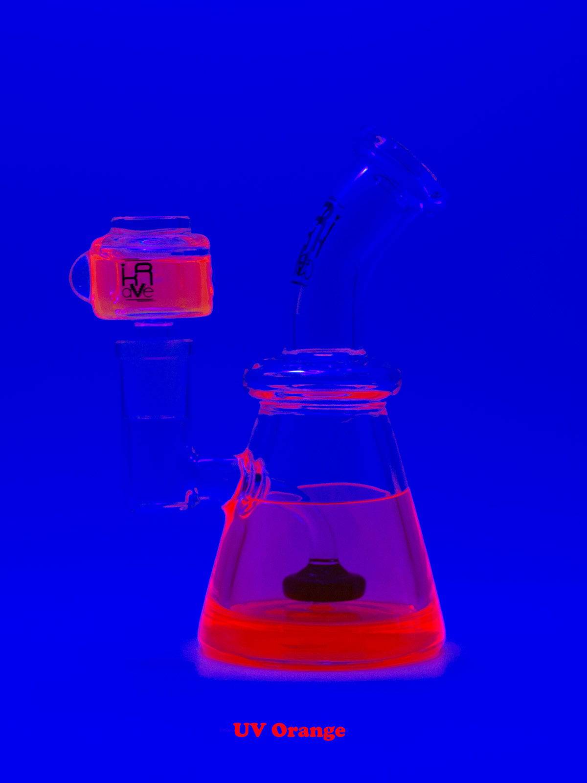 Krave Glass 7" BH *FREE GRINDER* - Discreet Smoker
