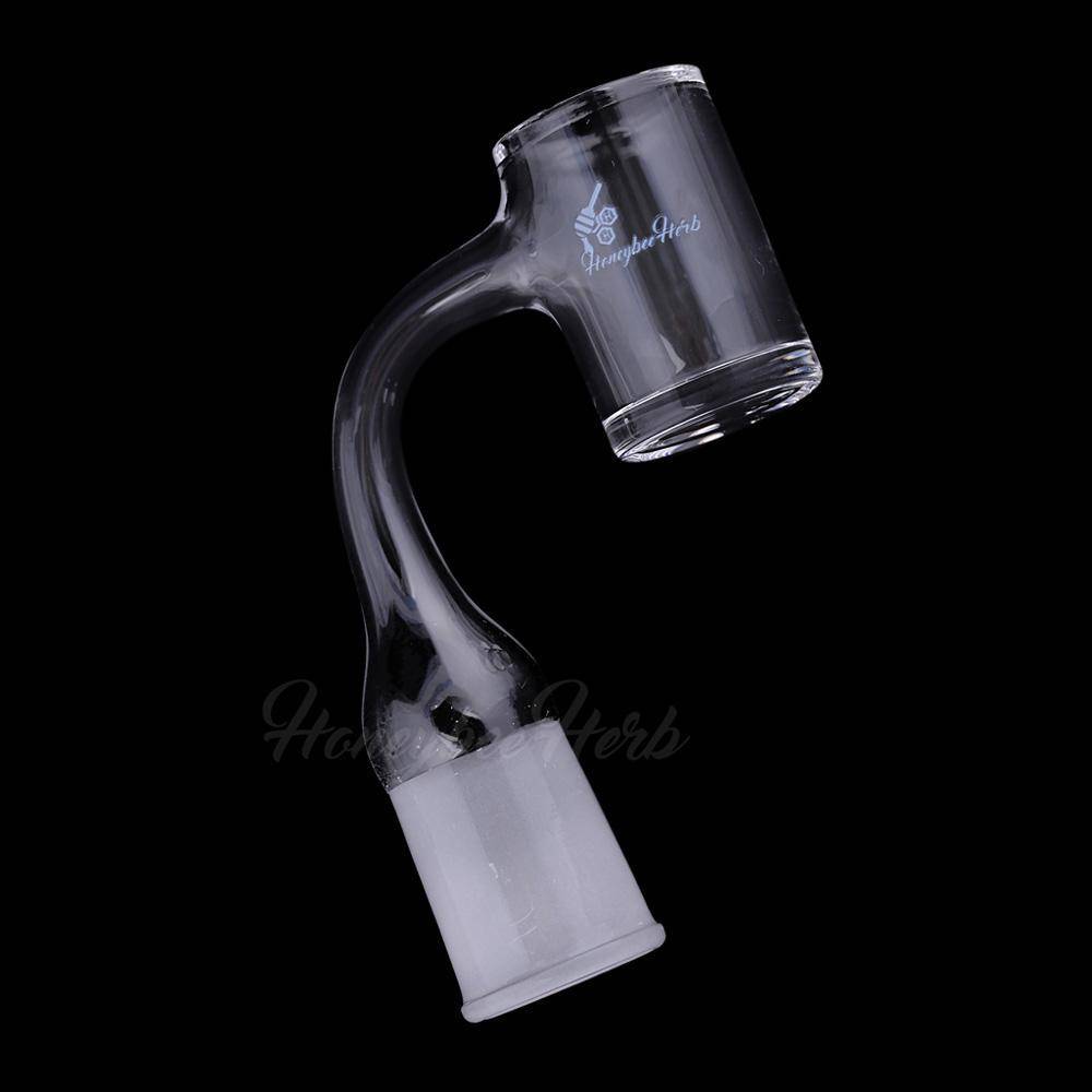 ORIGINAL BEVEL QUARTZ BANGER - 90° DEGREE | BL - Discreet Smoker