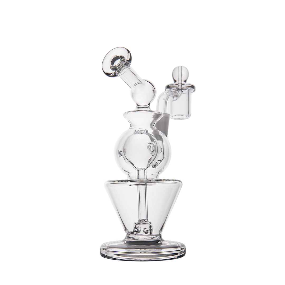MJ Arsenal Gemini Mini Dab Rig - Discreet Smoker