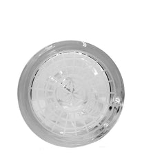 14 Inch Premium Etched Water Pipe with Heavy Base - Discreet Smoker