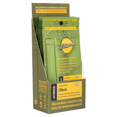 Wildwood Dispensary Grade Live Resin THCA Disposable | 2g | 5ct Display - Discreet Smoker