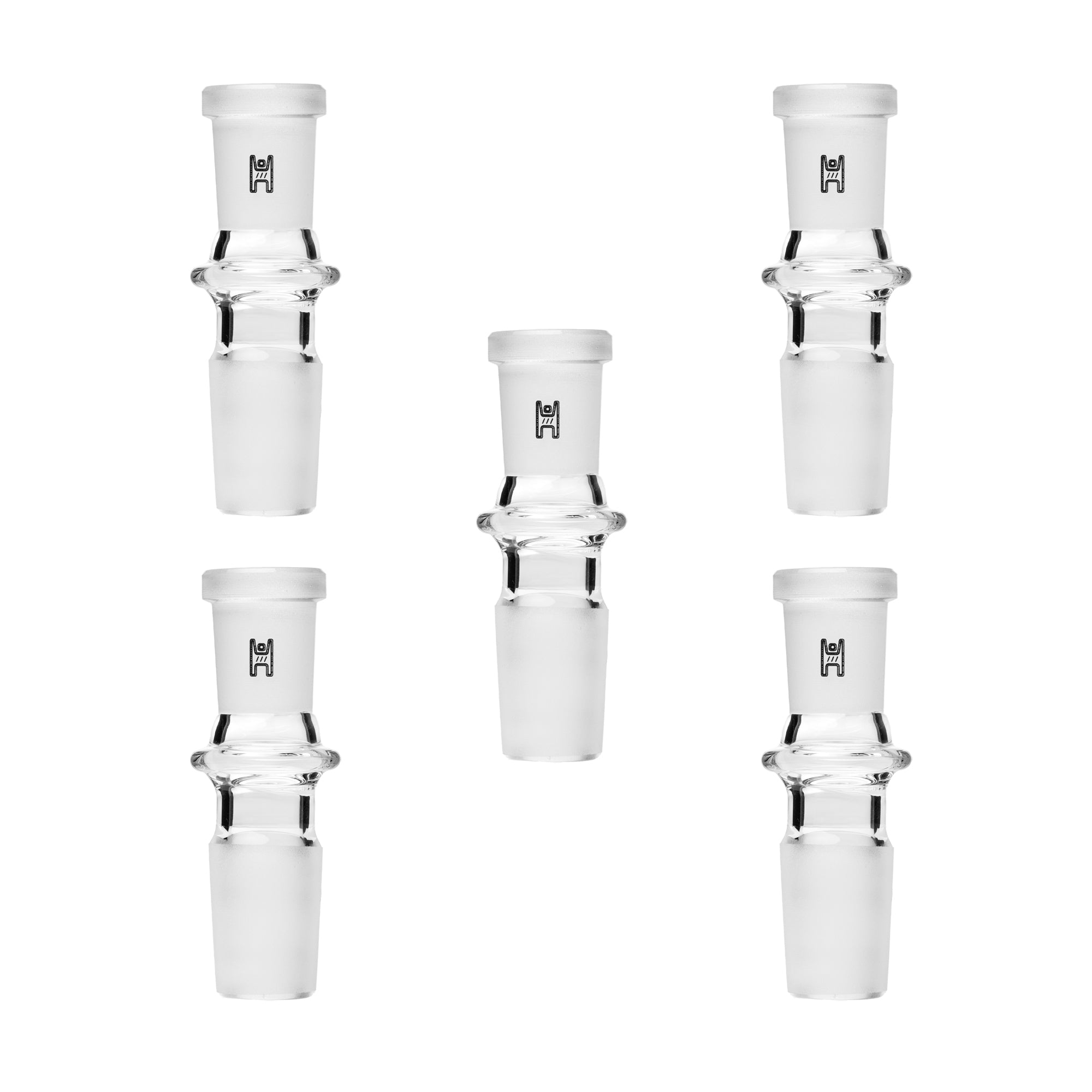 Human Grade Glass Adapters (5) - Discreet Smoker