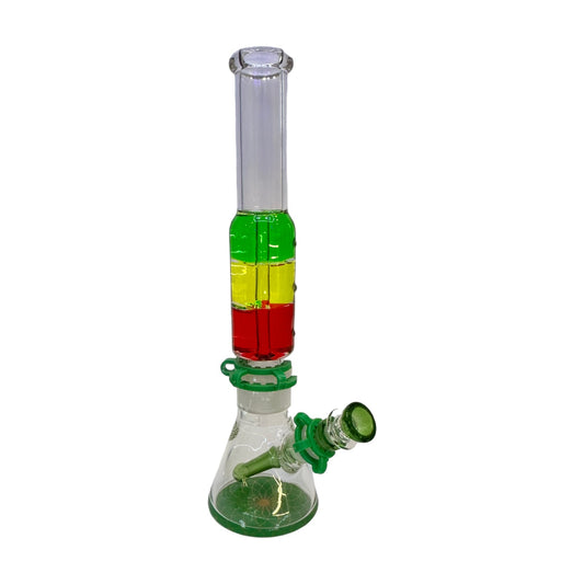 Rasta Glycerin Coil Beaker - Discreet Smoker