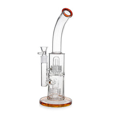 14 INCH DOUBLE MATRIX PERC OIL RIG - Discreet Smoker