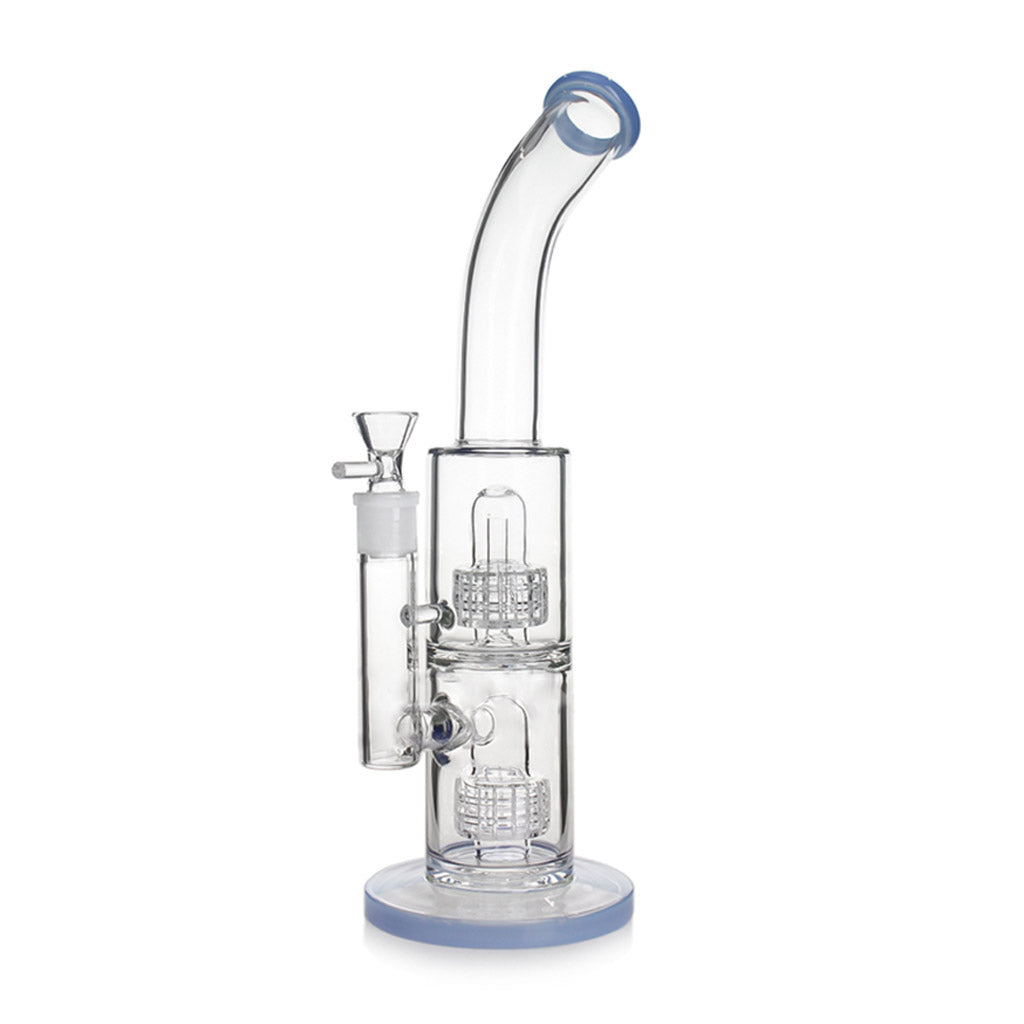 14 INCH DOUBLE MATRIX PERC OIL RIG - Discreet Smoker