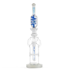 14mm Glycerin Coil Recycler Dab Rig - Discreet Smoker
