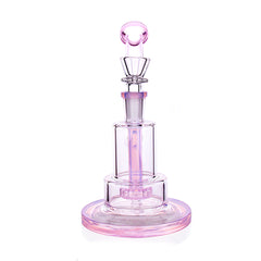 STACKED CHAMBER SHOWERHEAD PERC BONG - Discreet Smoker