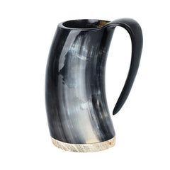 Genuine Horn Viking Drinking Vessel - 16oz - Discreet Smoker