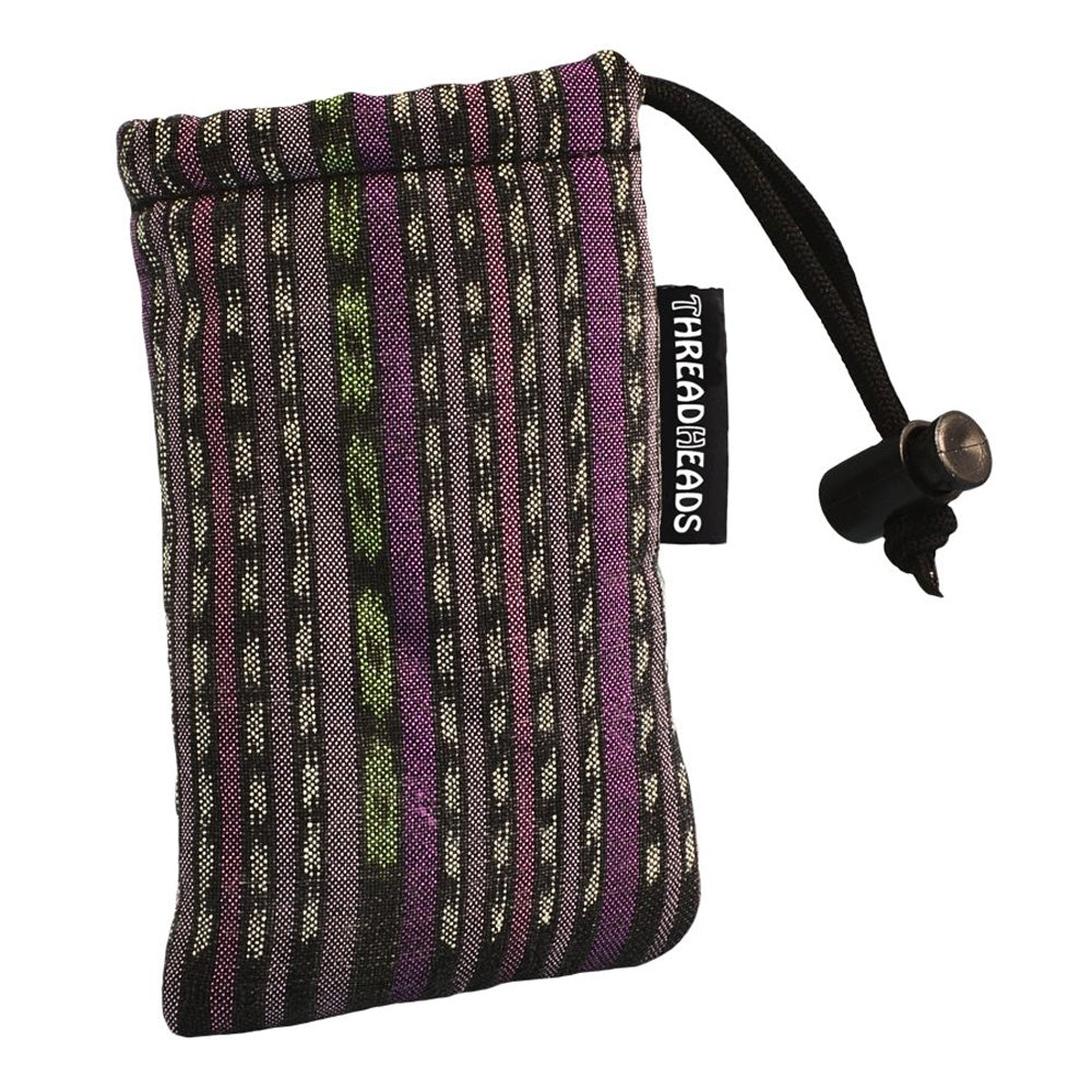 ThreadHeads Drawstring Padded Pipe Pouch - Discreet Smoker