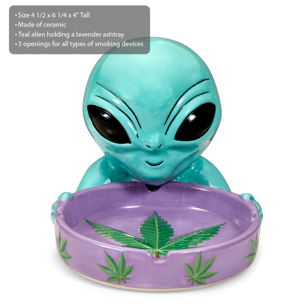 alien ashtray - Discreet Smoker
