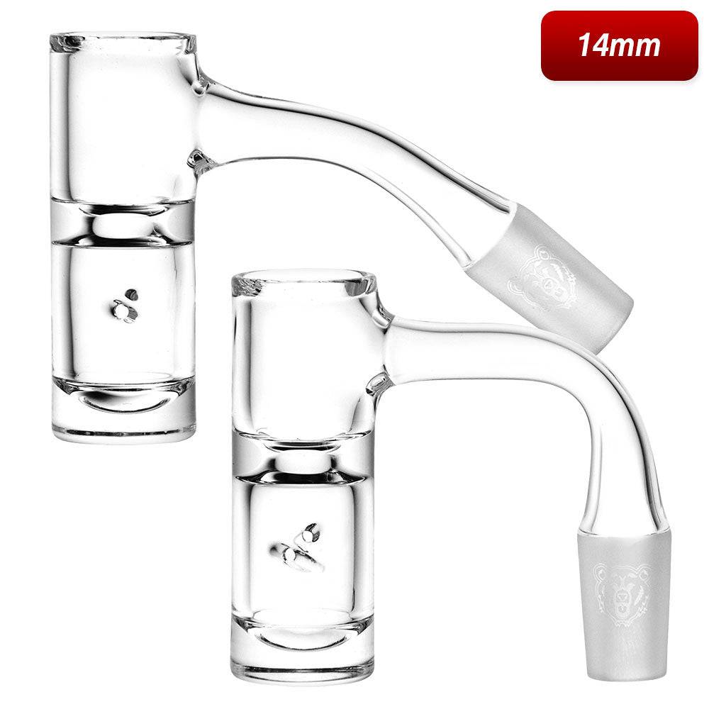 Bear Quartz Auto HighBrid Banger | 14mm M - Discreet Smoker