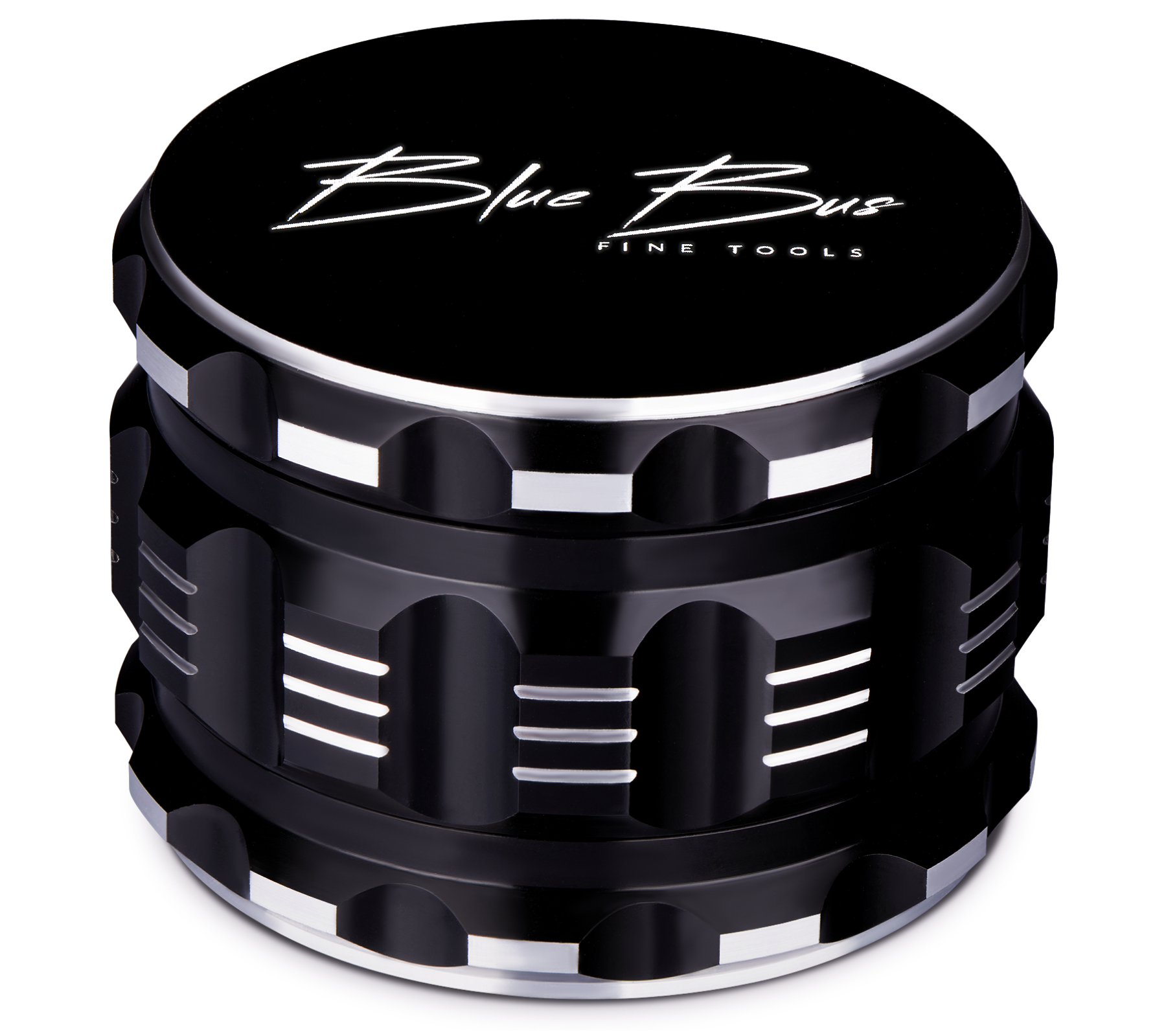 M1 Aluminum herb Grinder 2.5 Inch Black - Discreet Smoker