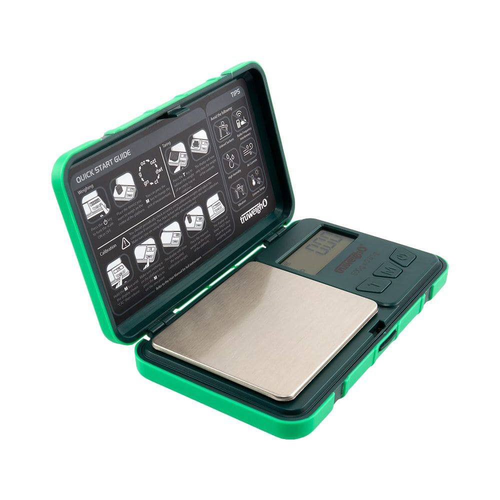 Truweigh Robust Rechargeable Digital Mini Scale | 500g x 0.01g - Discreet Smoker