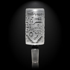 Circuitboard Clear Long Bowl