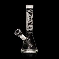 Dragon Heart 10" Beaker Bong - Discreet Smoker
