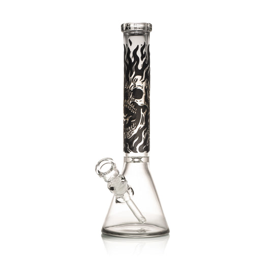 Fire Starter 16" Beaker Bong - Discreet Smoker