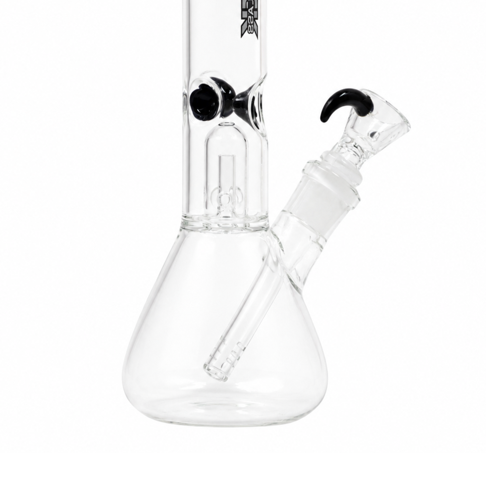 Rock Glass Frost Dome 8" Beaker Bong - Discreet Smoker