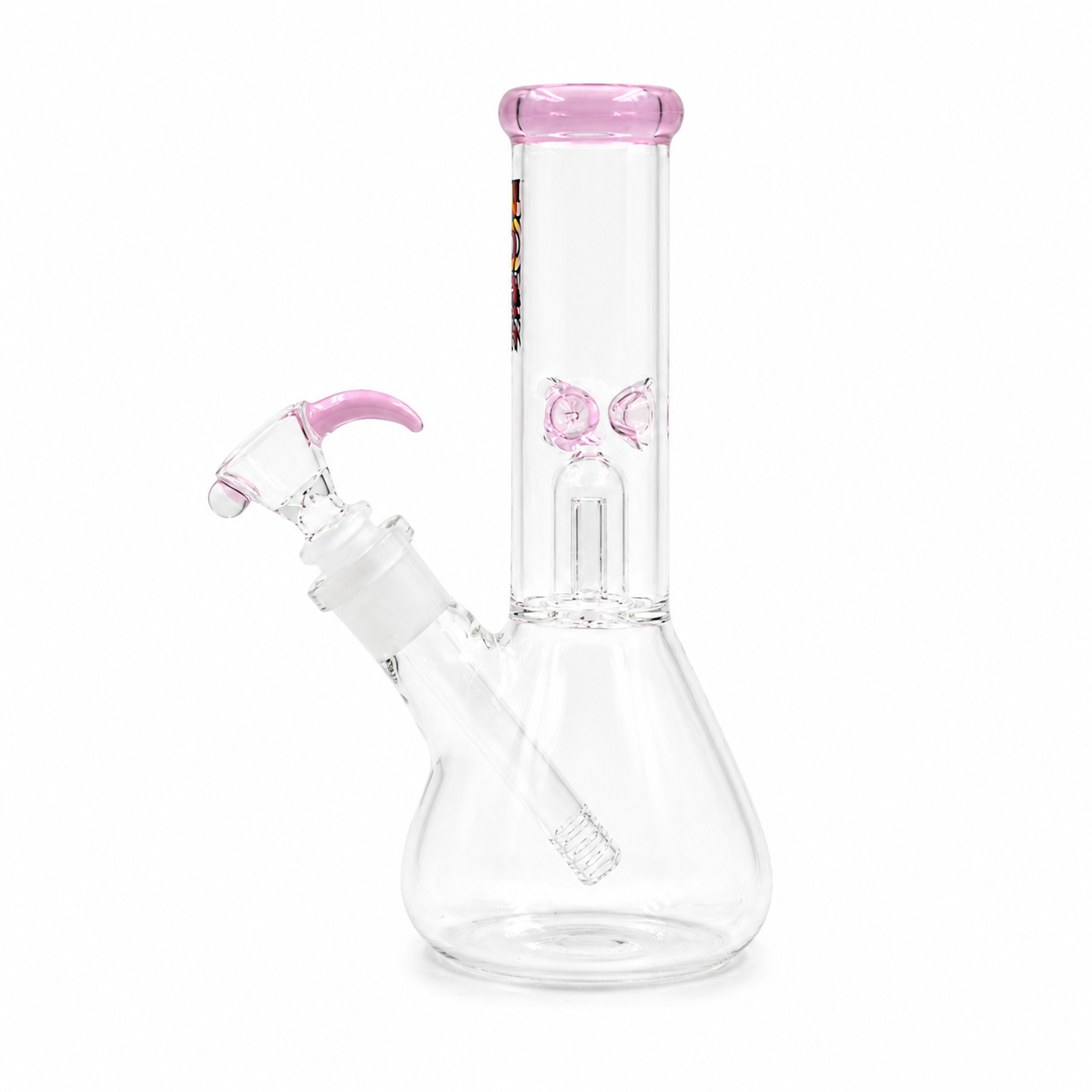 Rock Glass Frost Dome 8" Beaker Bong - Discreet Smoker