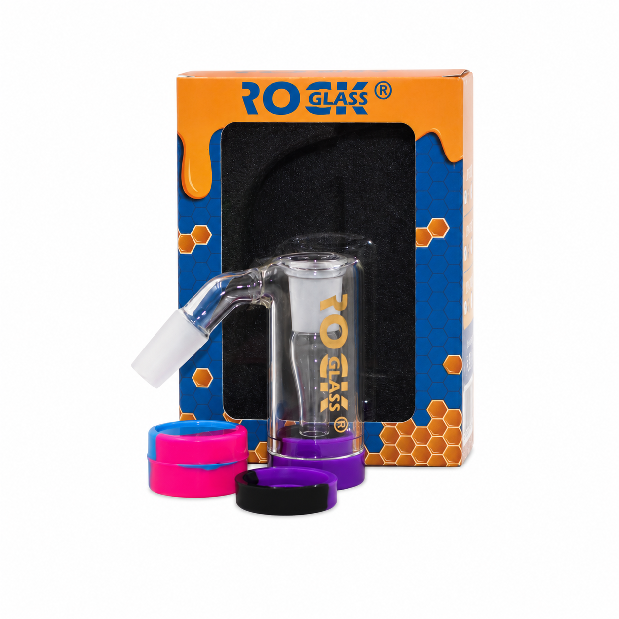 Rock Glass Reclaimer Set - Discreet Smoker