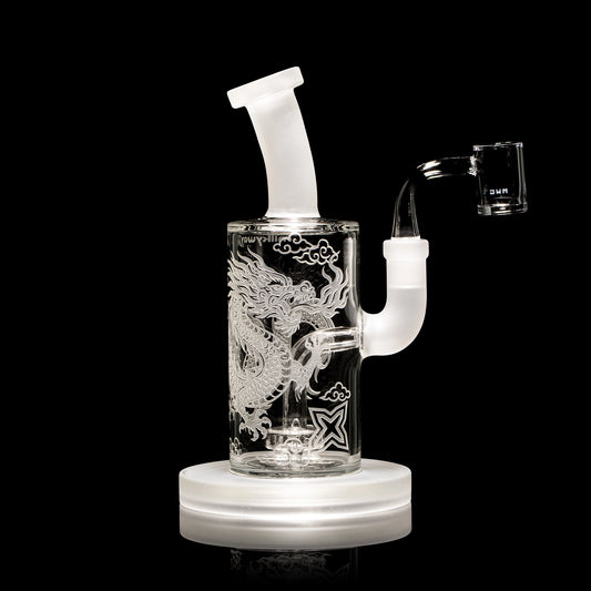 Dragon Heart 7" Dab Rig - Discreet Smoker