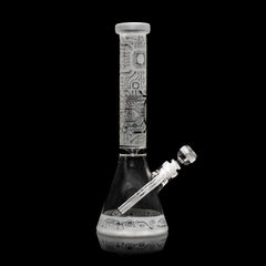 Circuitboard 15" Clear Beaker Bong