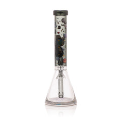 Lost in Space 10" Smoke Mini Beaker Bong