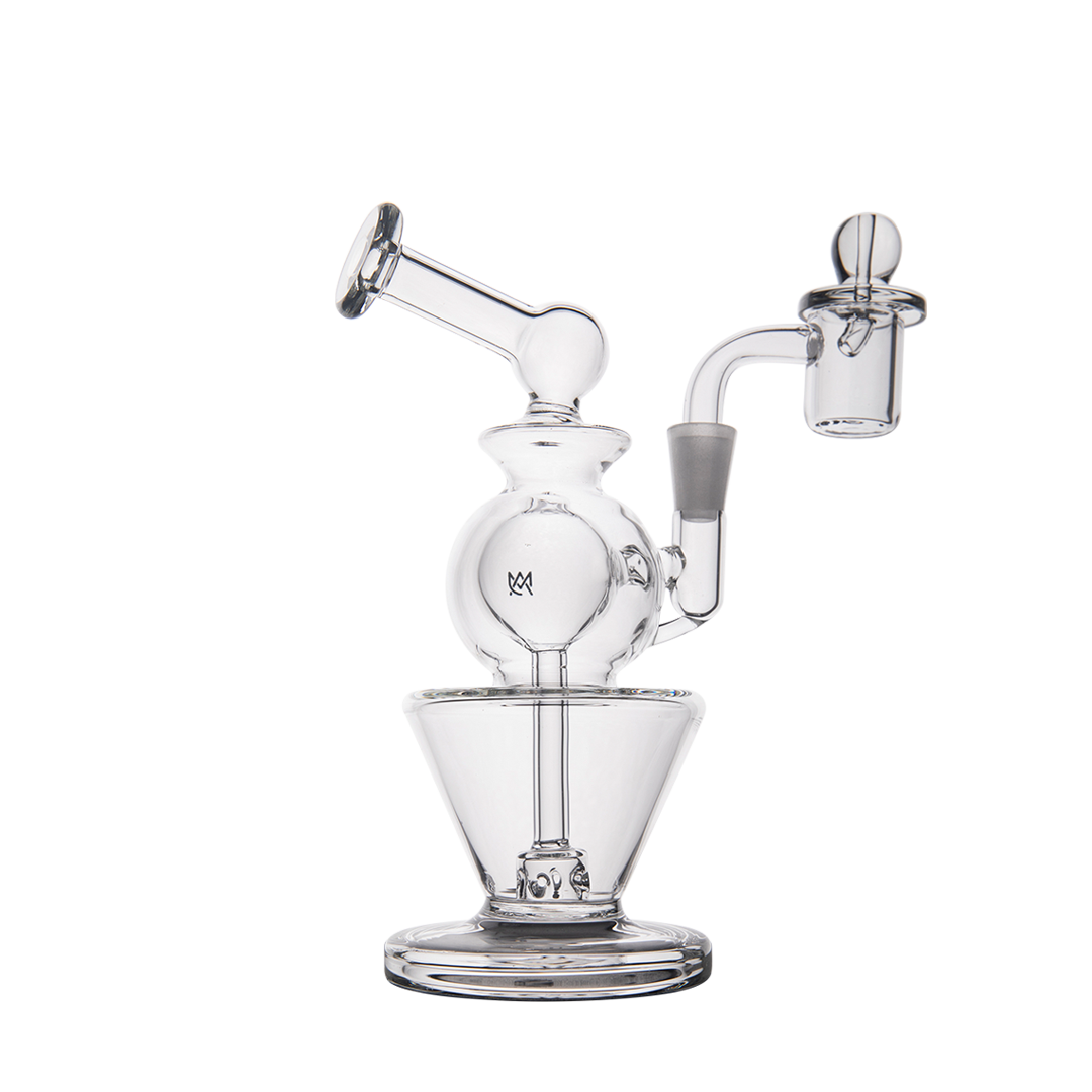 MJ Arsenal Gemini Mini Dab Rig - Discreet Smoker