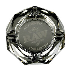 RAW Prism Glass Ashtray | 4.5" - Discreet Smoker