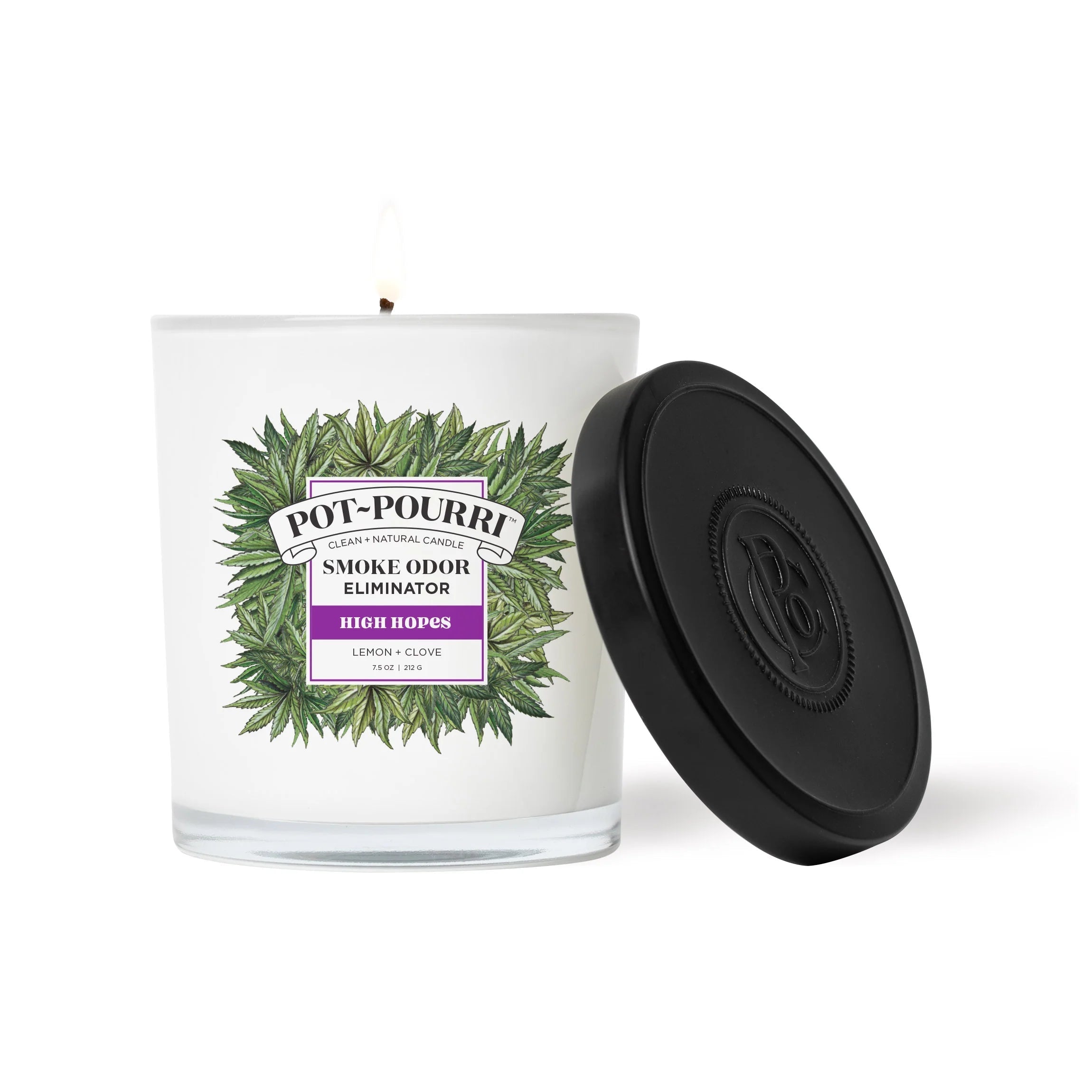 Pot~Pourri Smoke Odor Eliminator Candle - Discreet Smoker