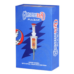 Grateful Dead x Pulsar Inside Print Vapor Vessel & SYF Dab Dish - 9.25" / Sunset Dance - Discreet Smoker