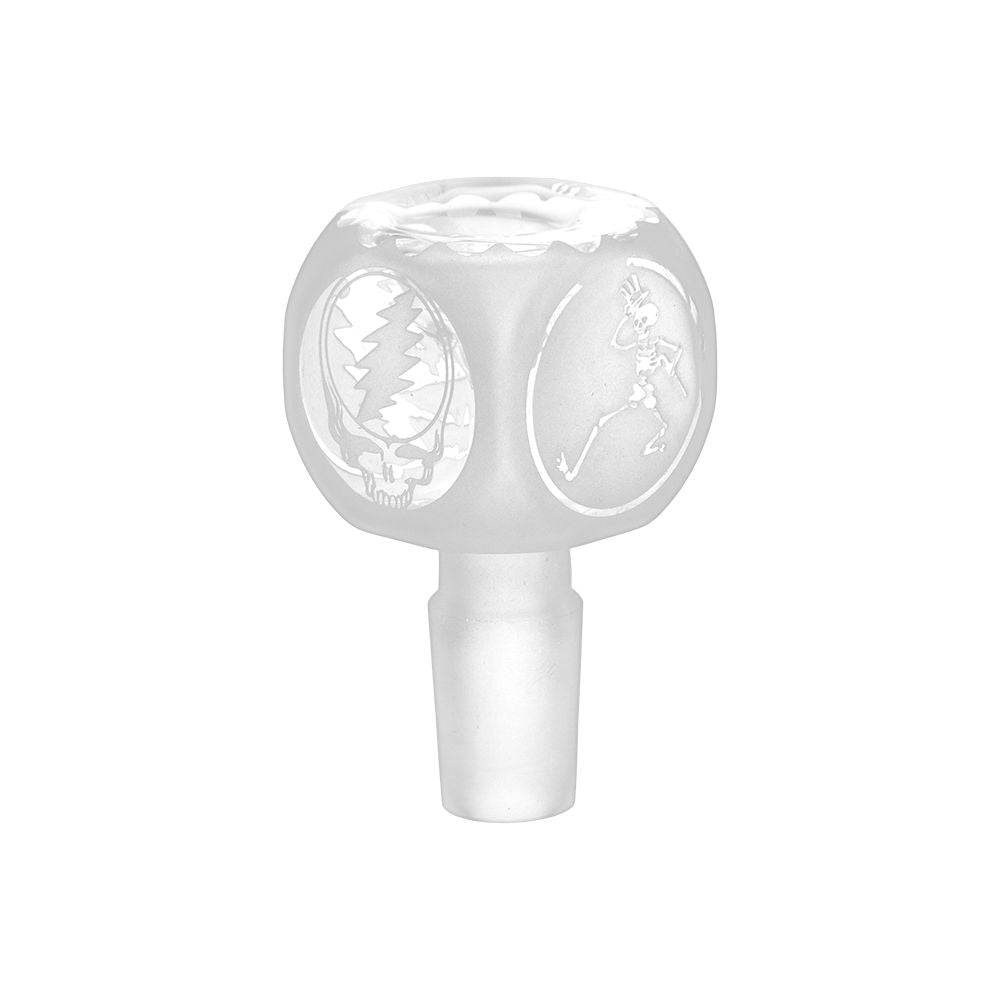 Grateful Dead x Pulsar Round Steal Your Face Water Pipe - 14.5" / 19mm F - Discreet Smoker