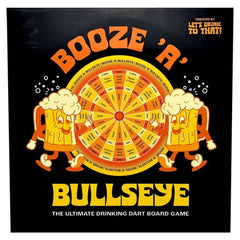 Booze 'A' Bullseye Magnetic Dart Game - Discreet Smoker
