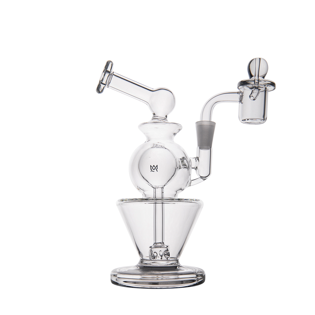 MJ Arsenal Gemini Mini Dab Rig - Discreet Smoker