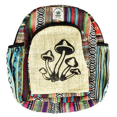 ThreadHeads Hemp Mushrooms Mini Backpack - Discreet Smoker