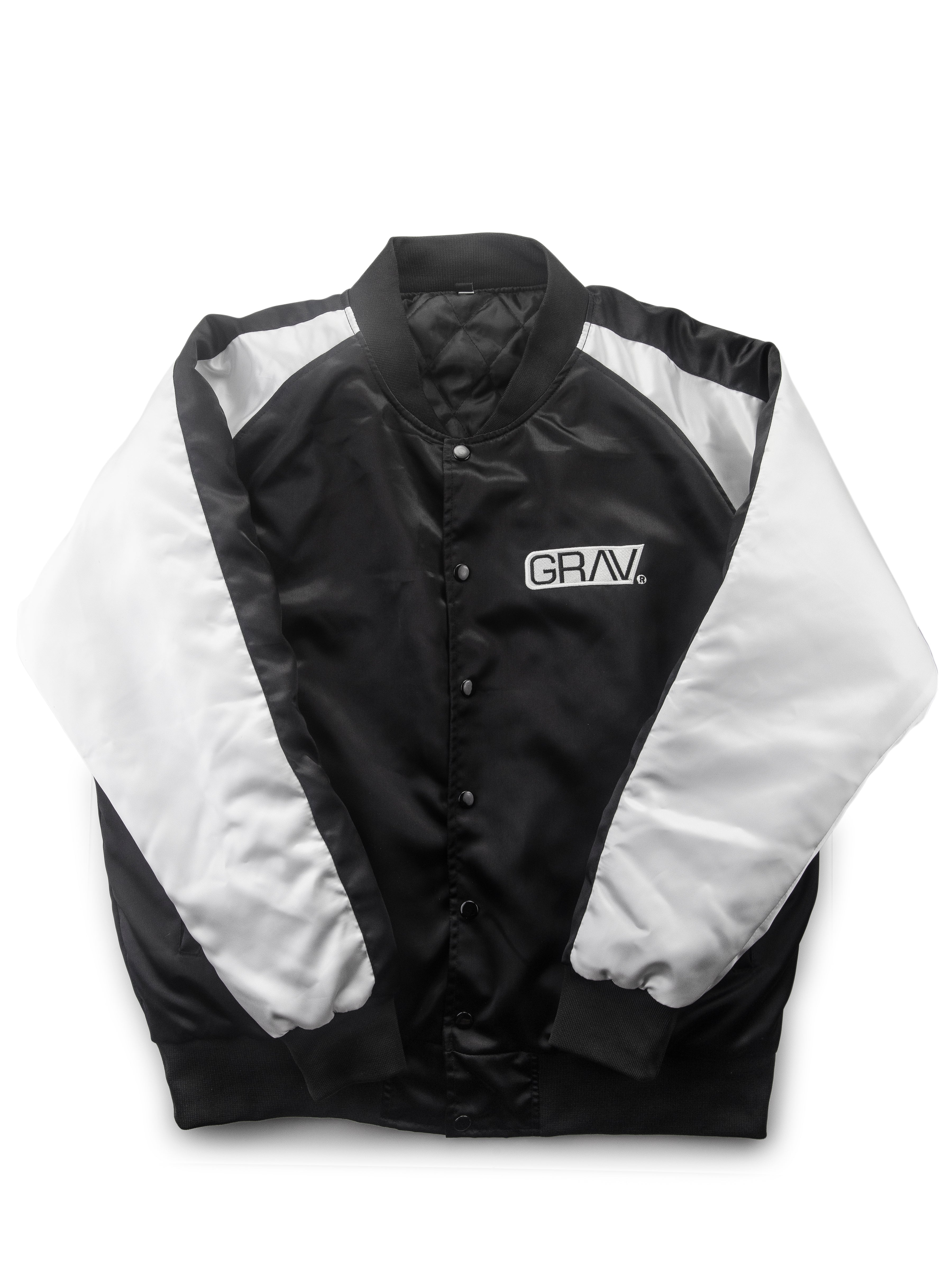 GRAV® Satin Bomber Jacket - Discreet Smoker