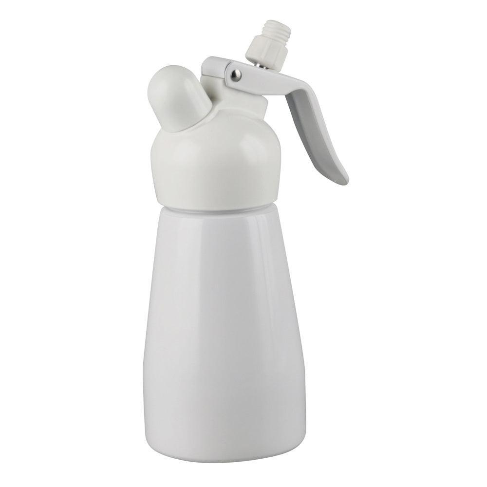 Best Whip Cream Dispenser w/Attachments | 1/2 Pint - Discreet Smoker