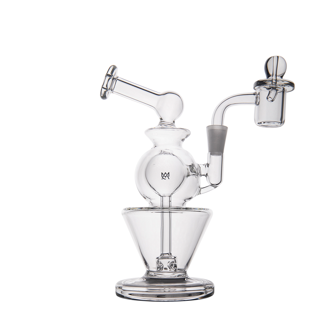 MJ Arsenal Gemini Mini Dab Rig - Discreet Smoker