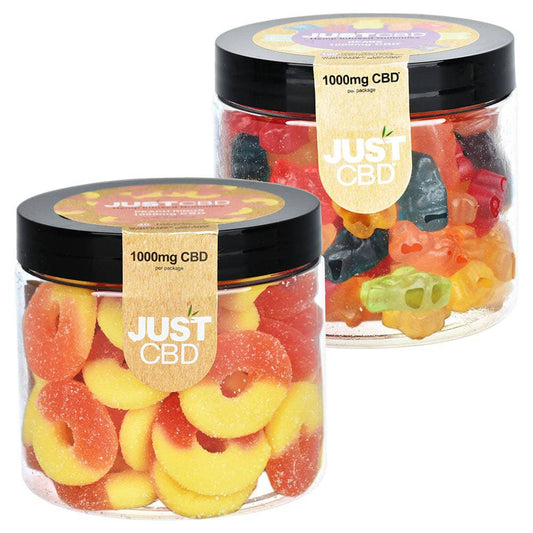 JUST CBD Gummies | 1000mg - Discreet Smoker