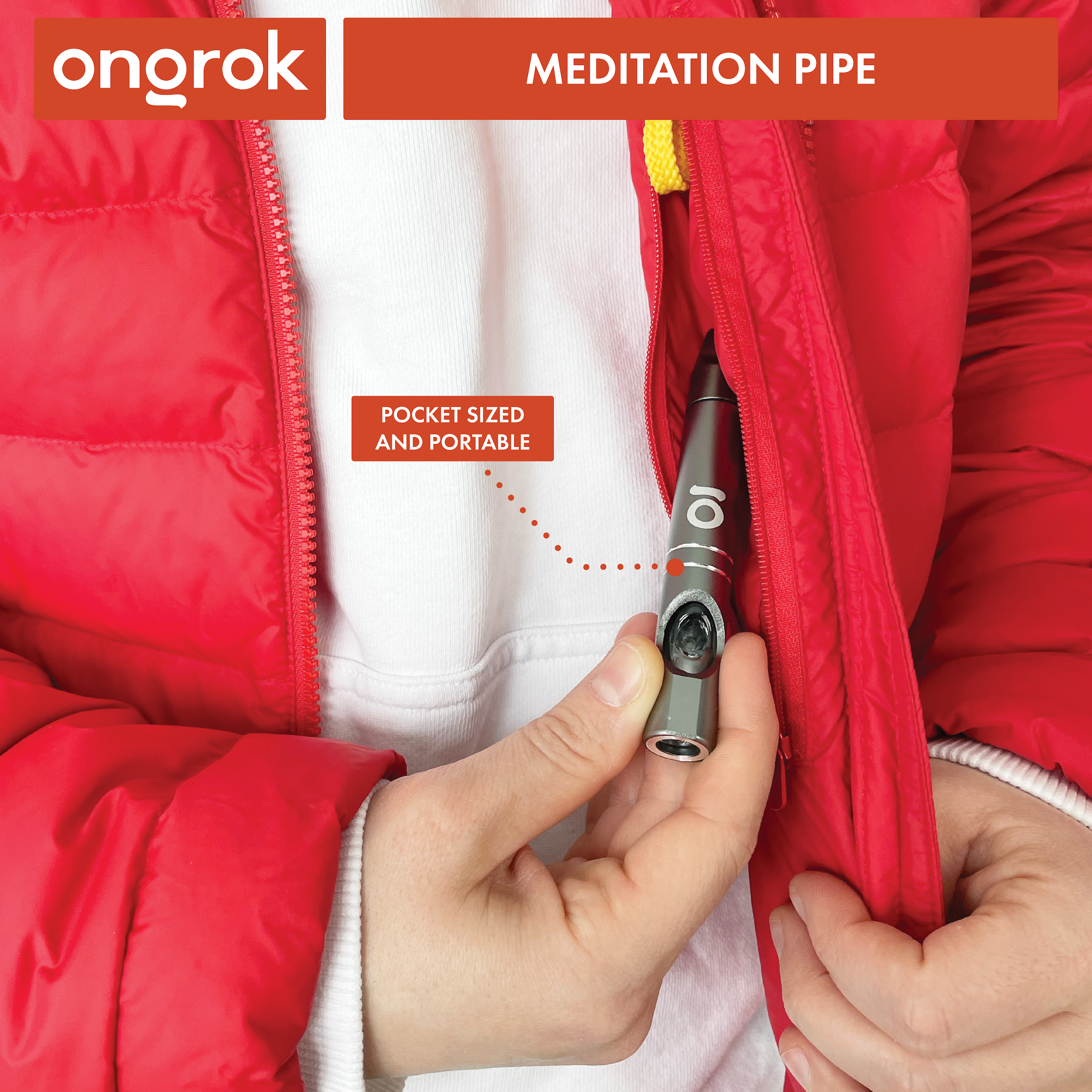 Ongrok Meditation Pipe - Discreet Smoker