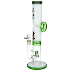 Pulsar Double Stacked Halloween Glass Water Pipe - 12.75" / 14mm F - Discreet Smoker