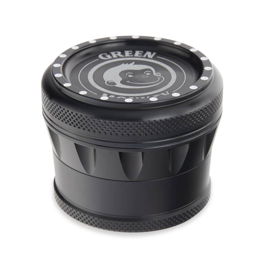 Green Monkey Grinder - Tamarin 4pc - 70mm - Discreet Smoker