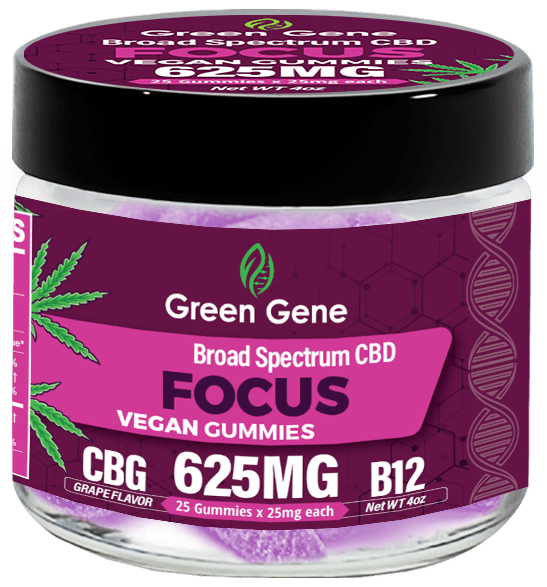 Green Genie Organic CBD Infused Mood Based Vegan Gummies - (625MG - 2500MG) - Discreet Smoker