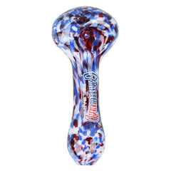Grateful Dead x Pulsar Acid Rain Glass Spoon Pipe - 4.5" - Discreet Smoker