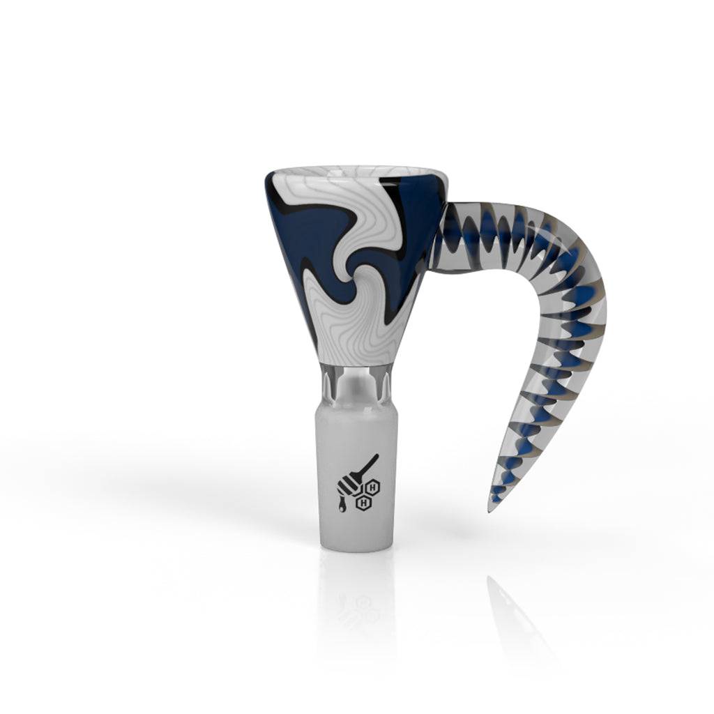 MARTINI SPLASH HORN PULL BONG SLIDE - Discreet Smoker