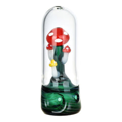 Empire Glass Works Mushroom Magic Terrarium Hand Pipe - 5.75" - Discreet Smoker