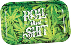Roll That Shit Metal Rolling Tray - Discreet Smoker
