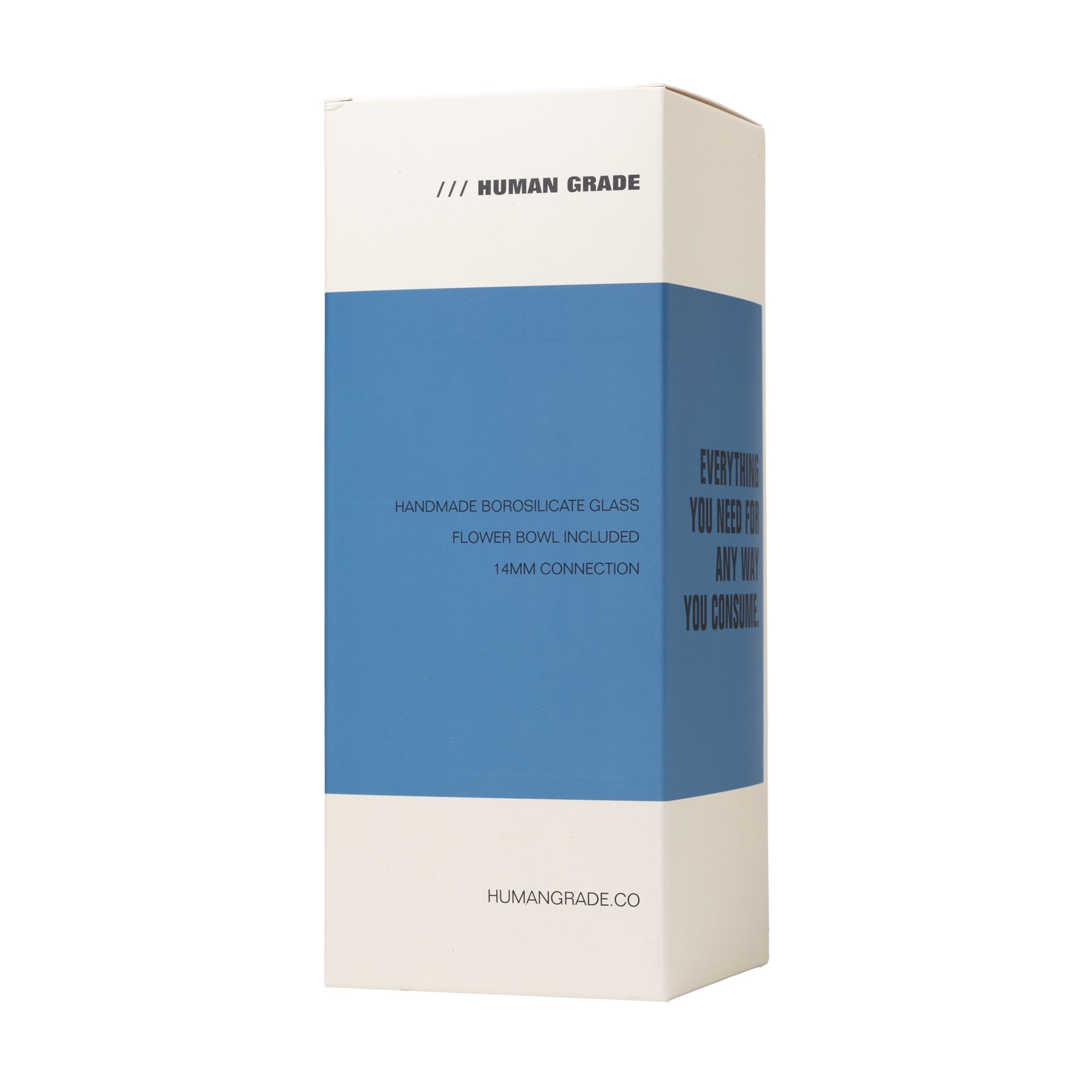 Human Grade Iridescent Zing Water Pipe - Discreet Smoker